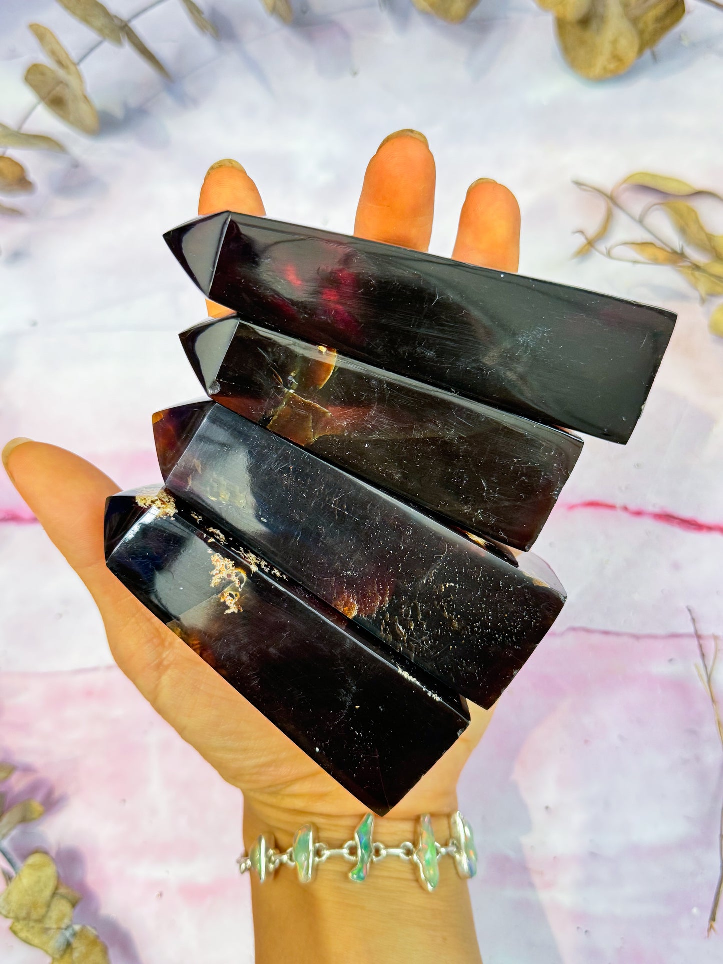 Blue Amber Points