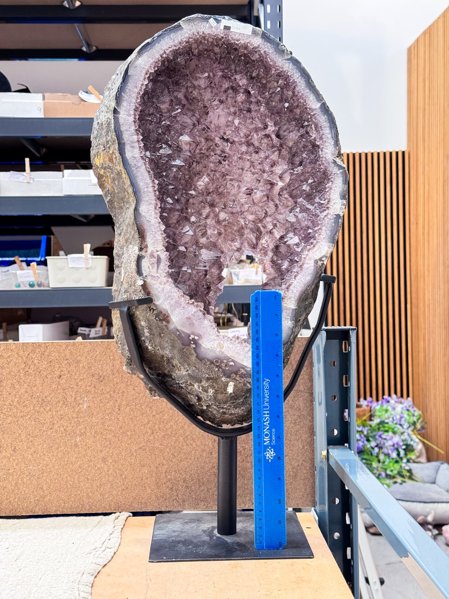 XL Amethyst Portal on Stand