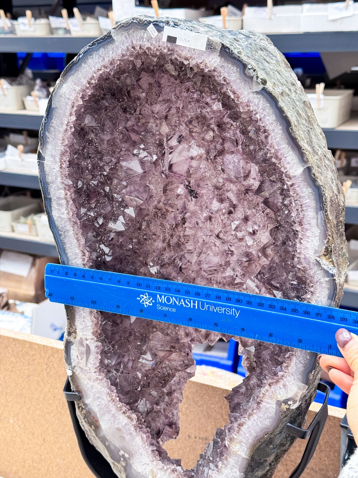 XL Amethyst Portal on Stand