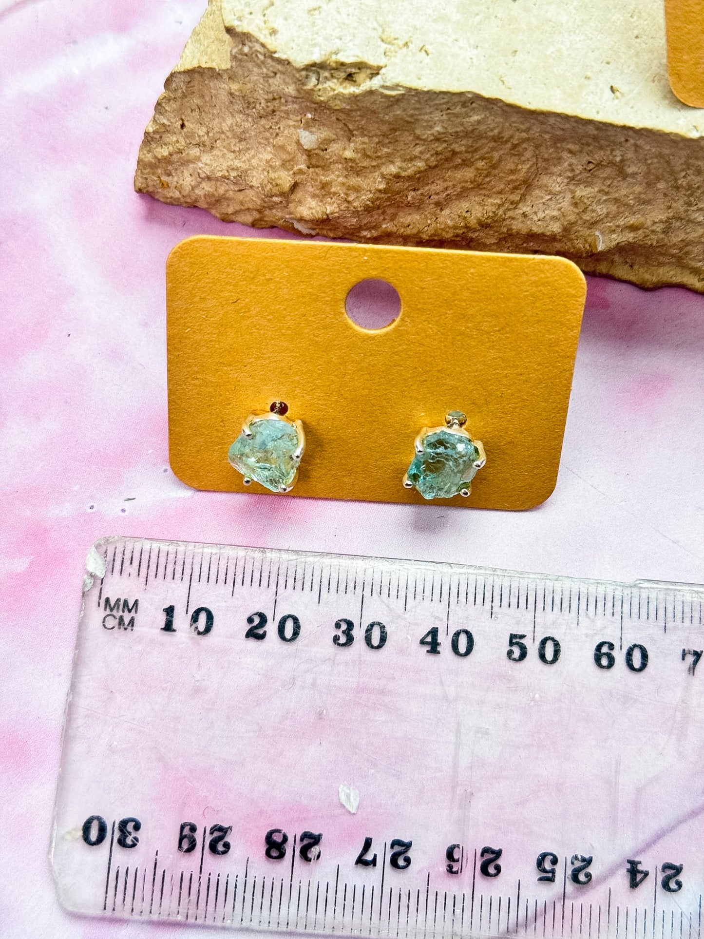 Aquamarine Studs