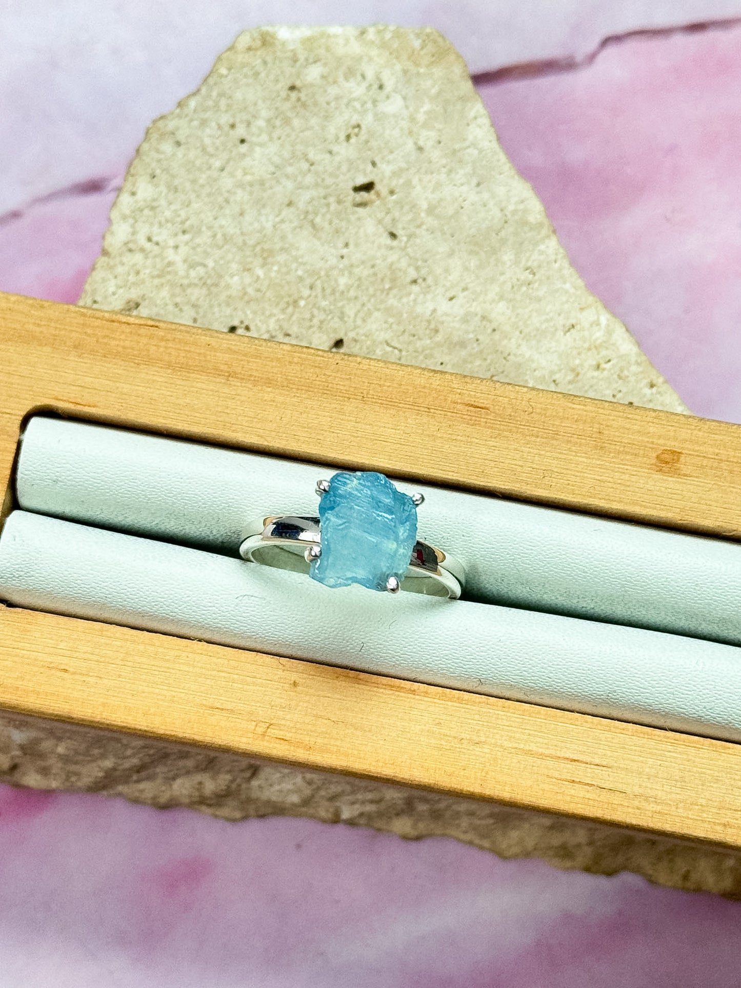 Aquamarine Rings