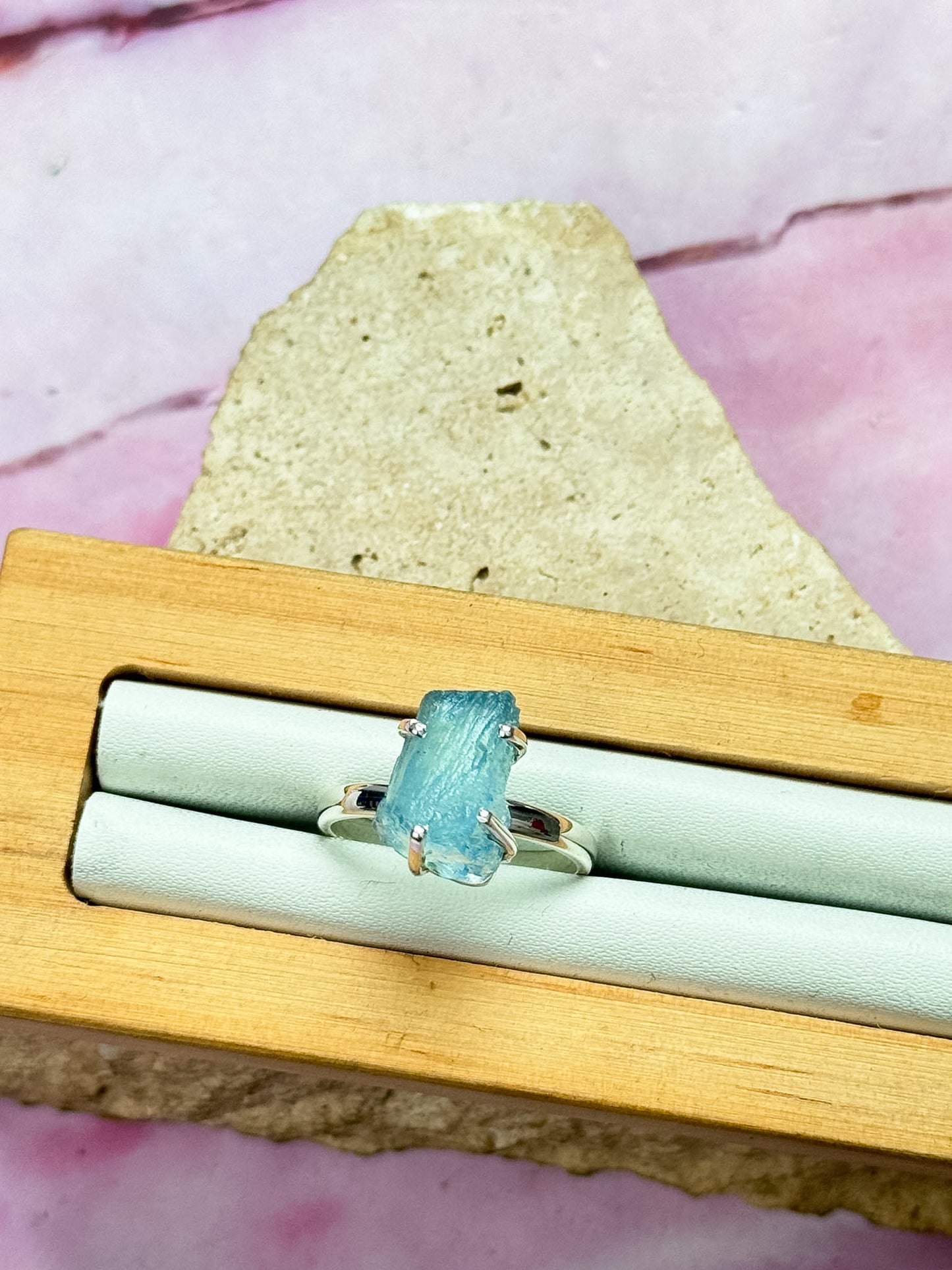 Aquamarine Rings