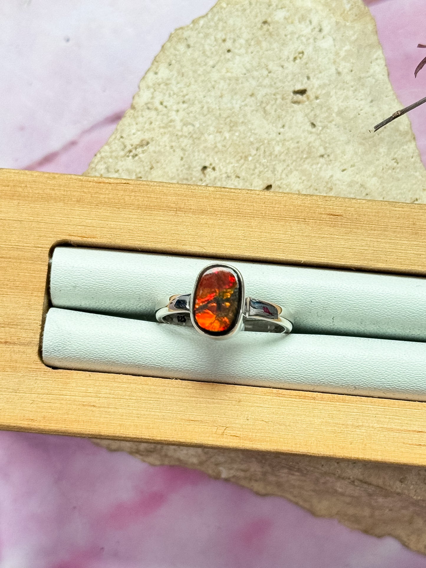 Ammolite Rings - Chunky