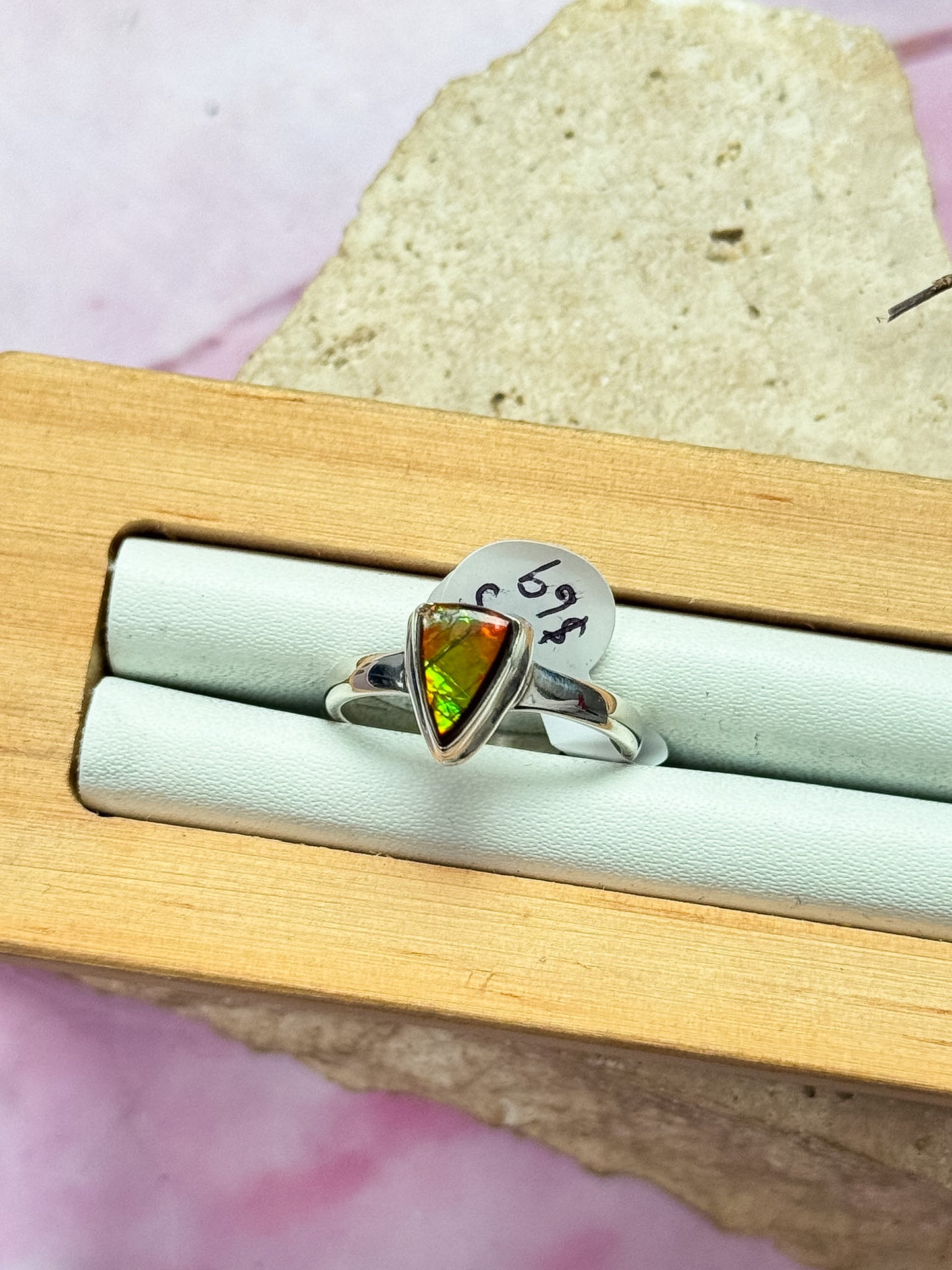 Ammolite Rings - Chunky