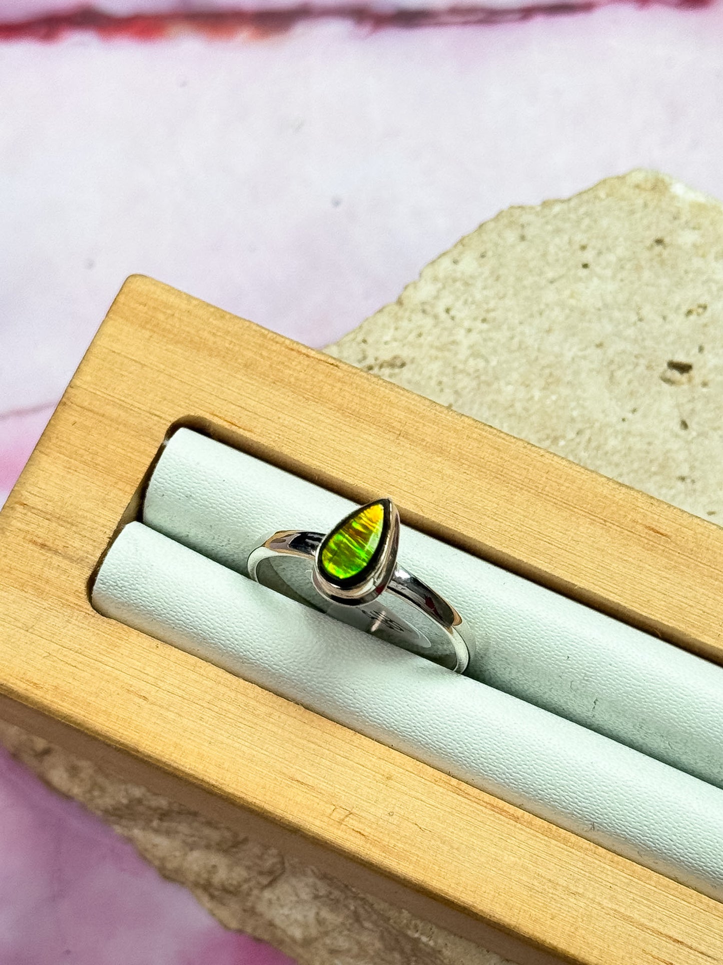 Ammolite Rings - Chunky