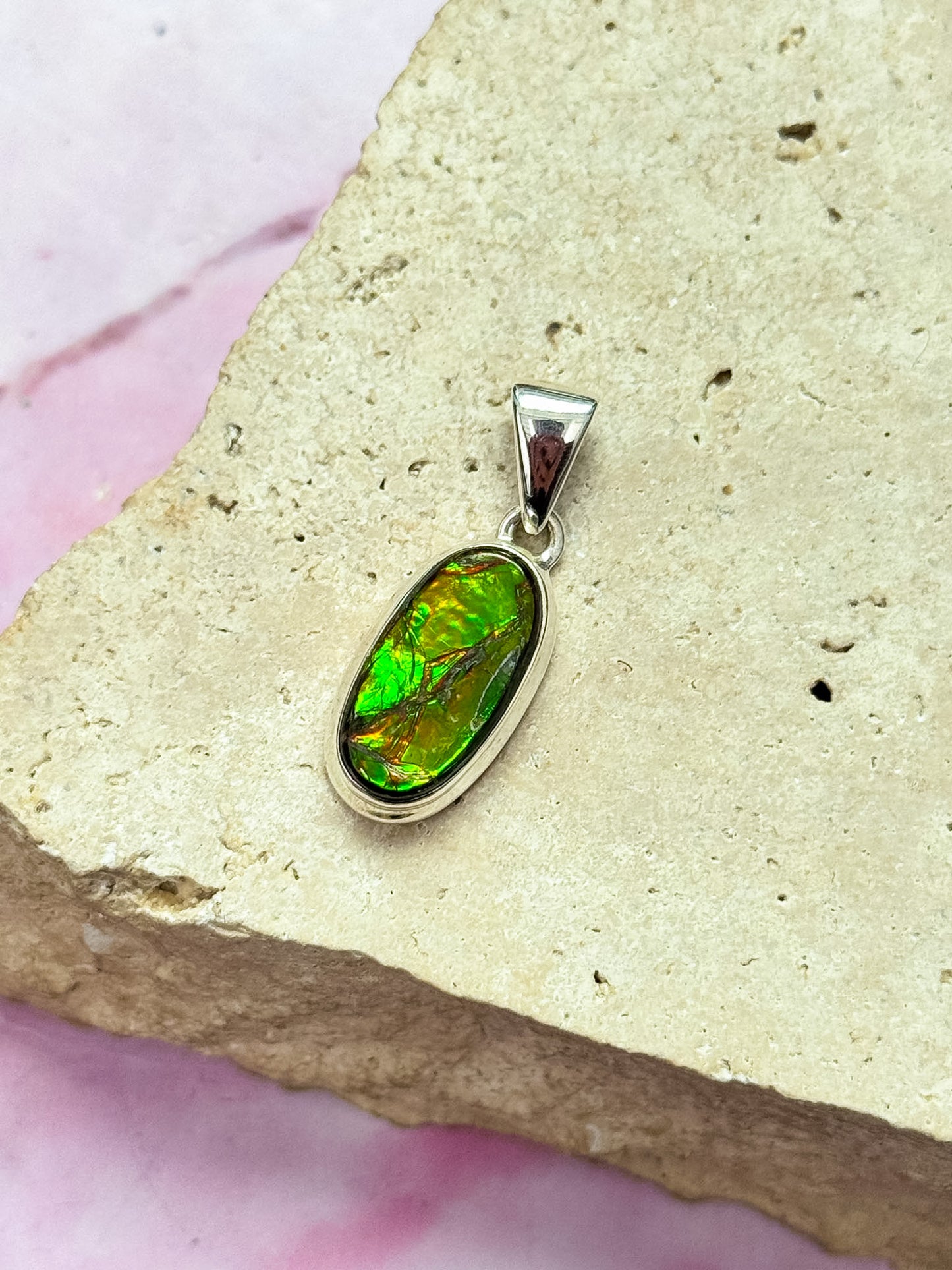 Ammolite Pendants
