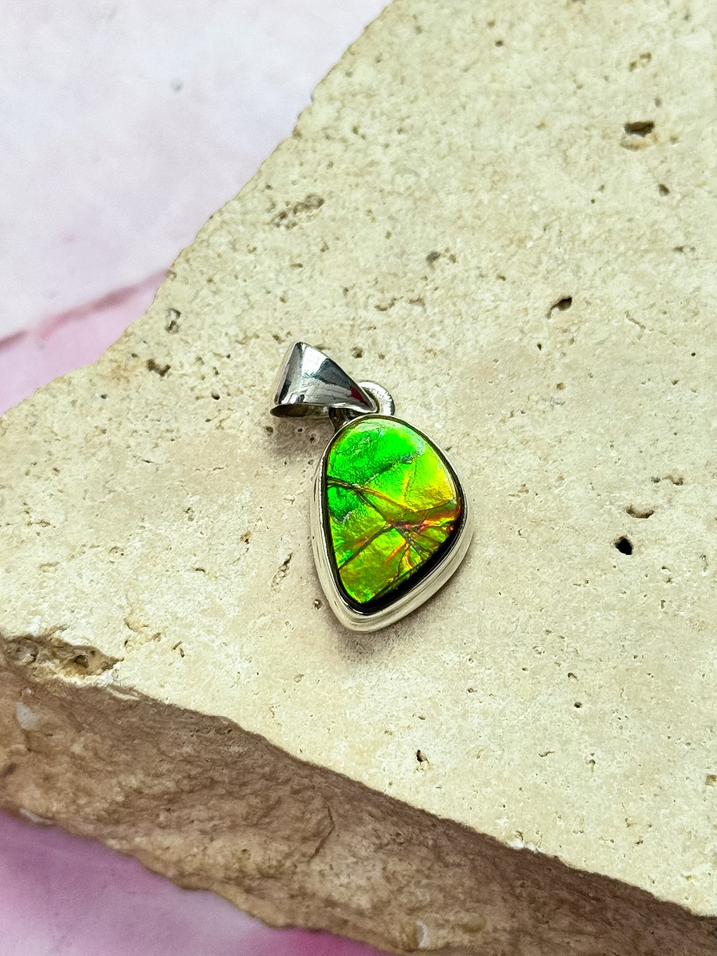 Ammolite Pendants