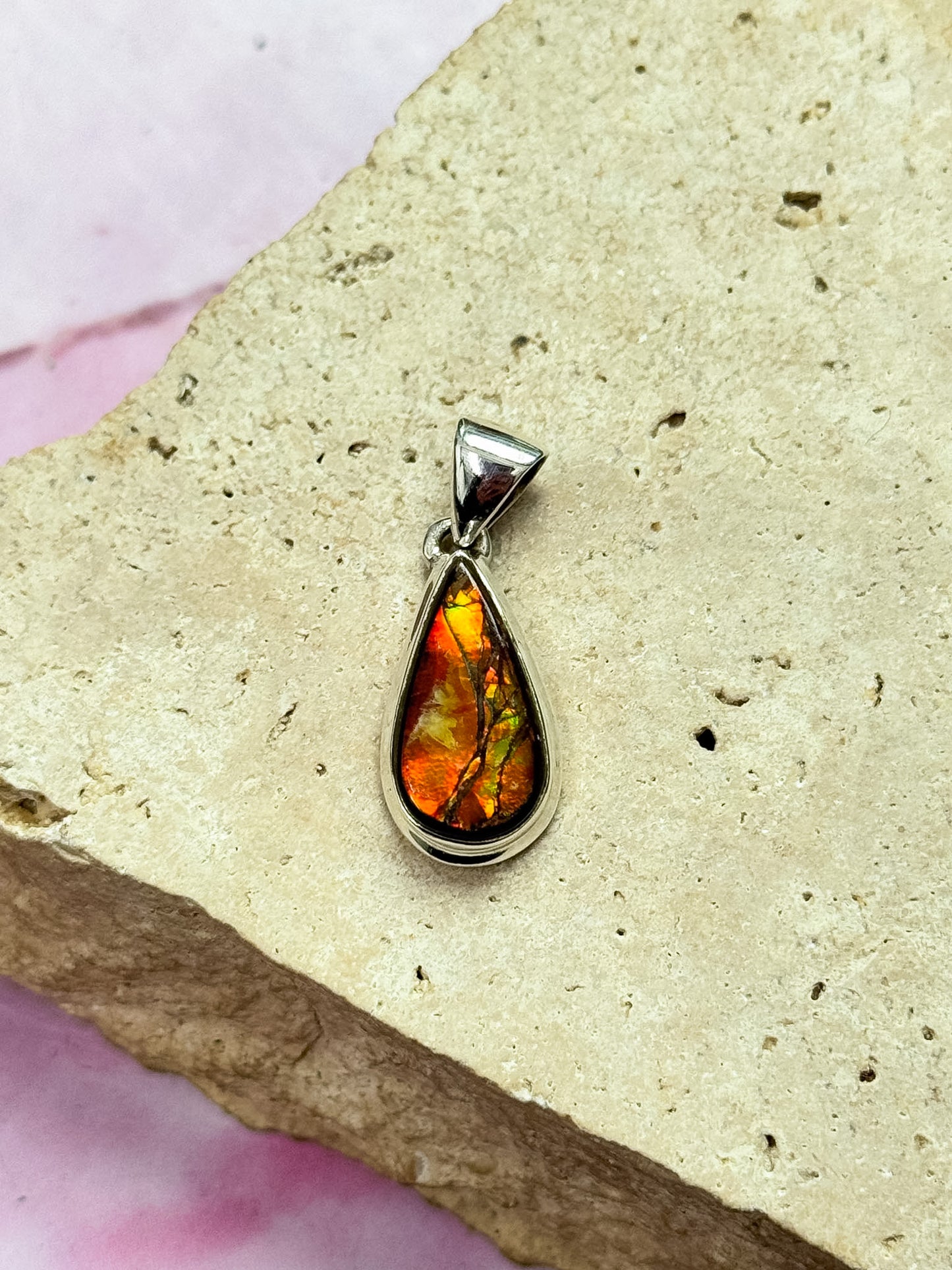 Ammolite Pendants