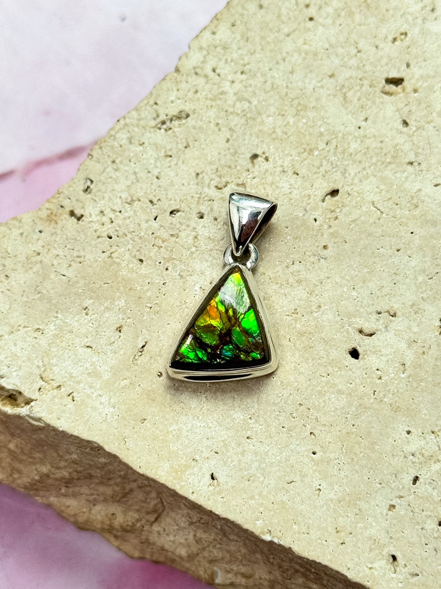 Ammolite Pendants