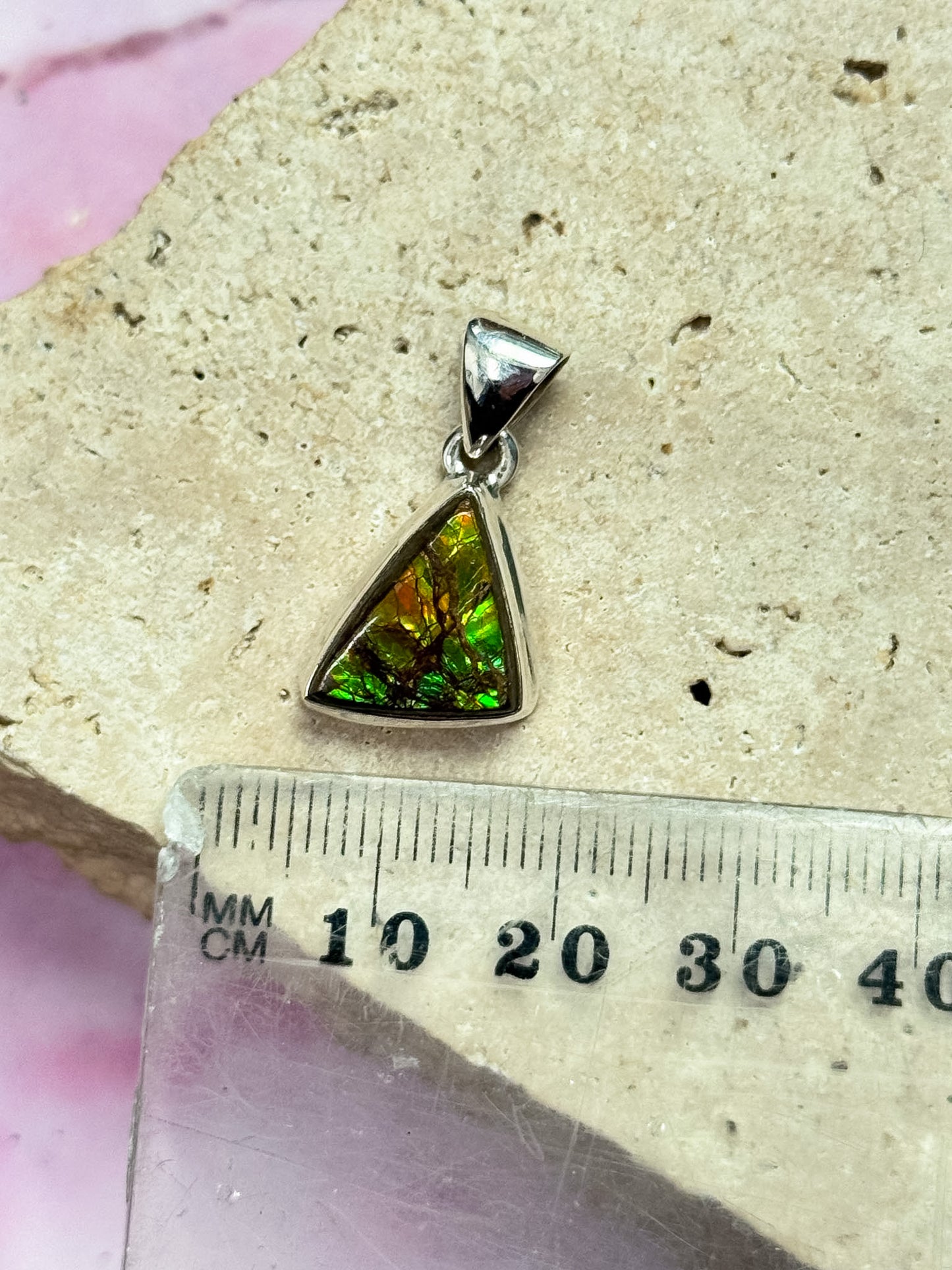 Ammolite Pendants