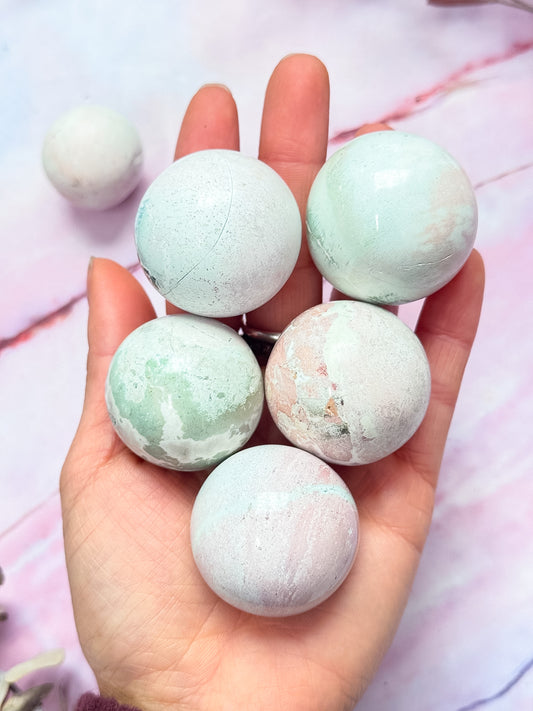 Unicorn Jasper Spheres