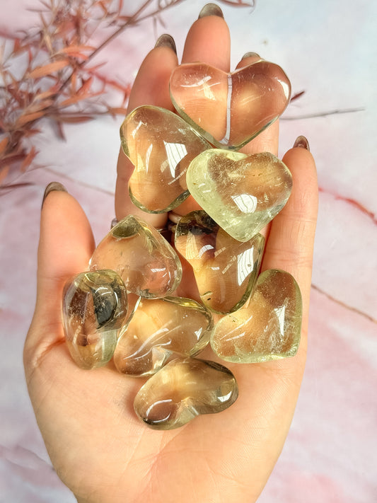 Citrine Hearts