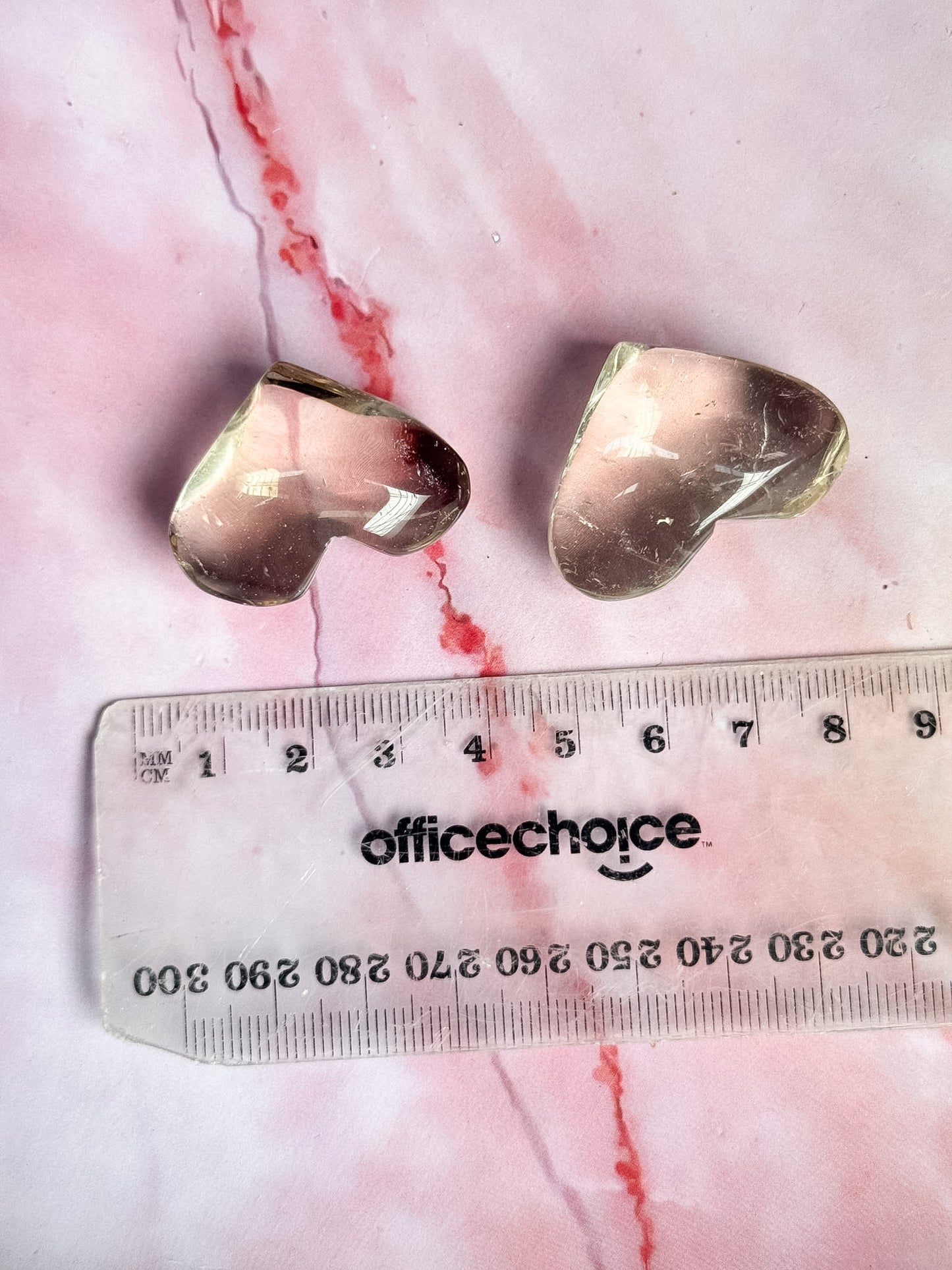 Citrine Hearts