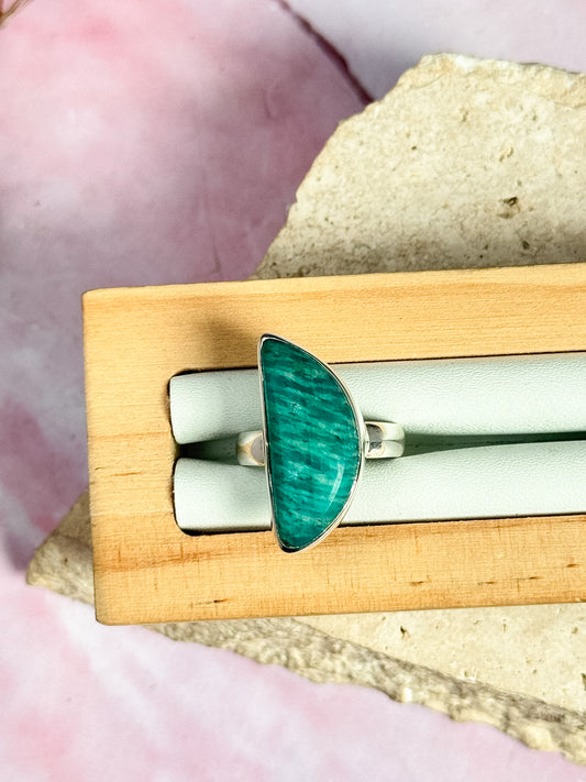Amazonite Rings