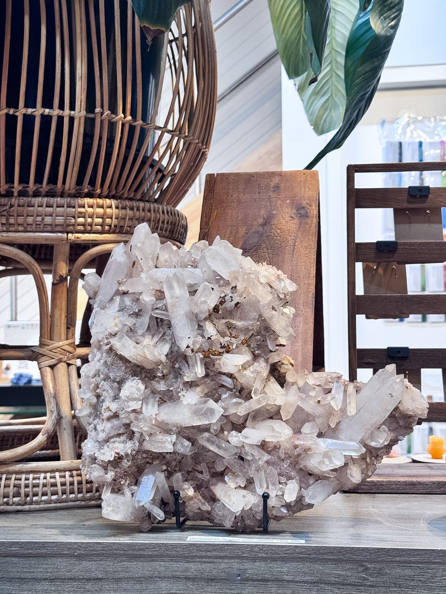 High Grade large Madagascan Quartz Cluster