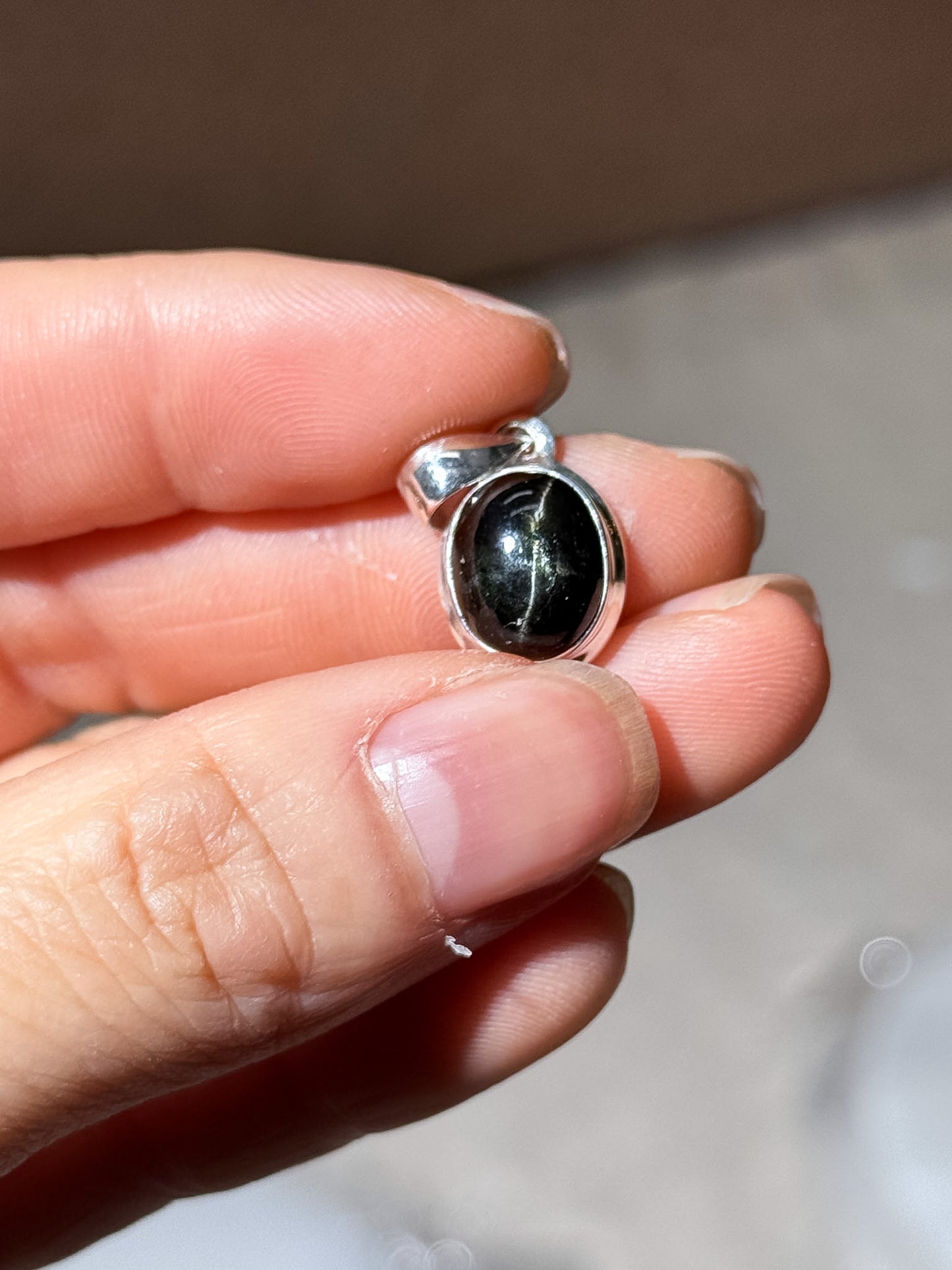 Star Diopside Pendants