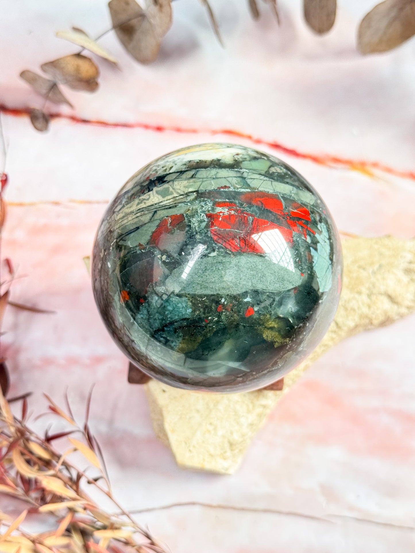 Bloodstone Sphere