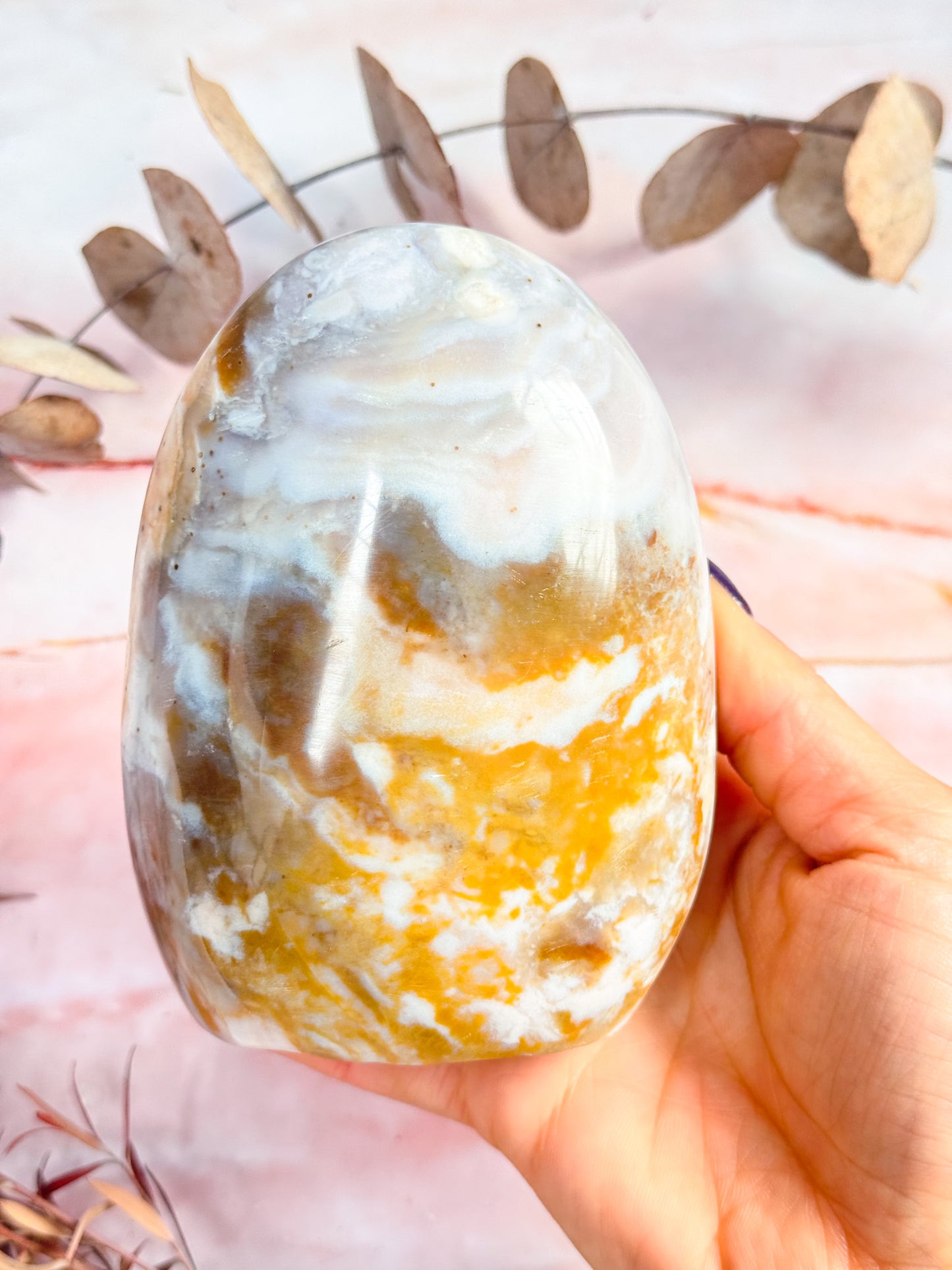 Pastel Ocean Jasper Freeform