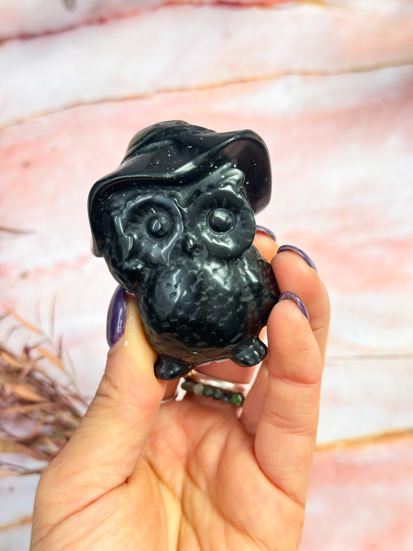 Witchy Owl Carvings