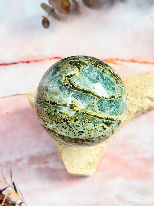 Ocean Jasper Sphere