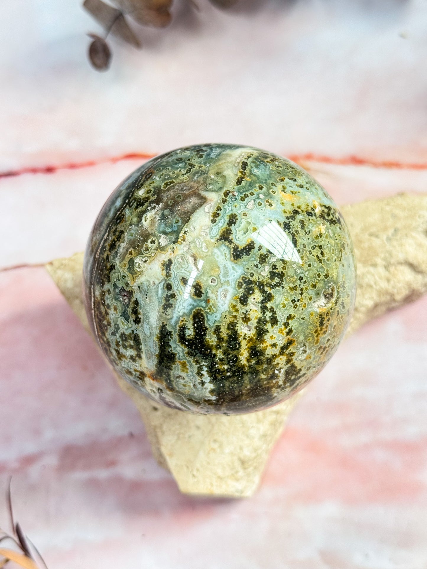 Ocean Jasper Sphere