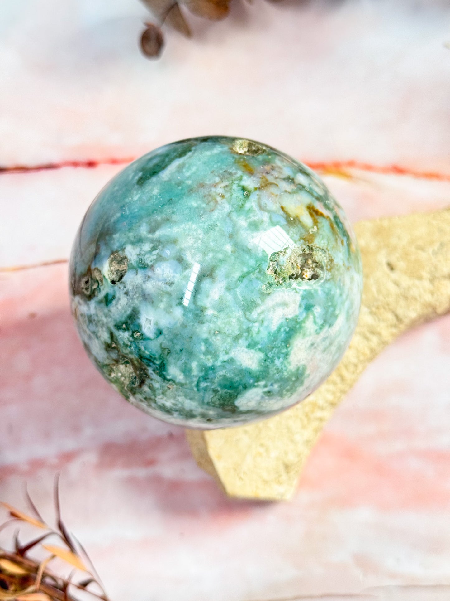 Ocean Jasper Sphere