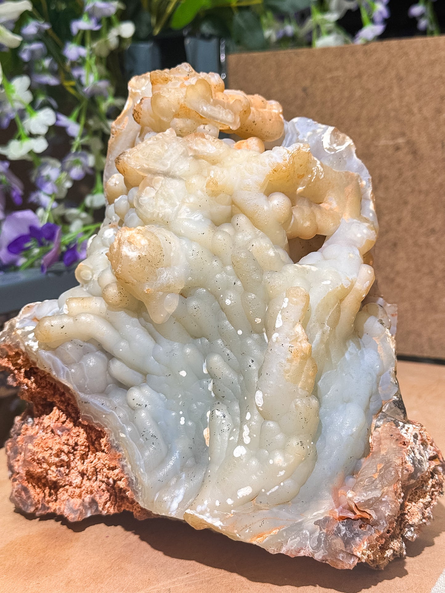 Statement Wave Chalcedony Piece