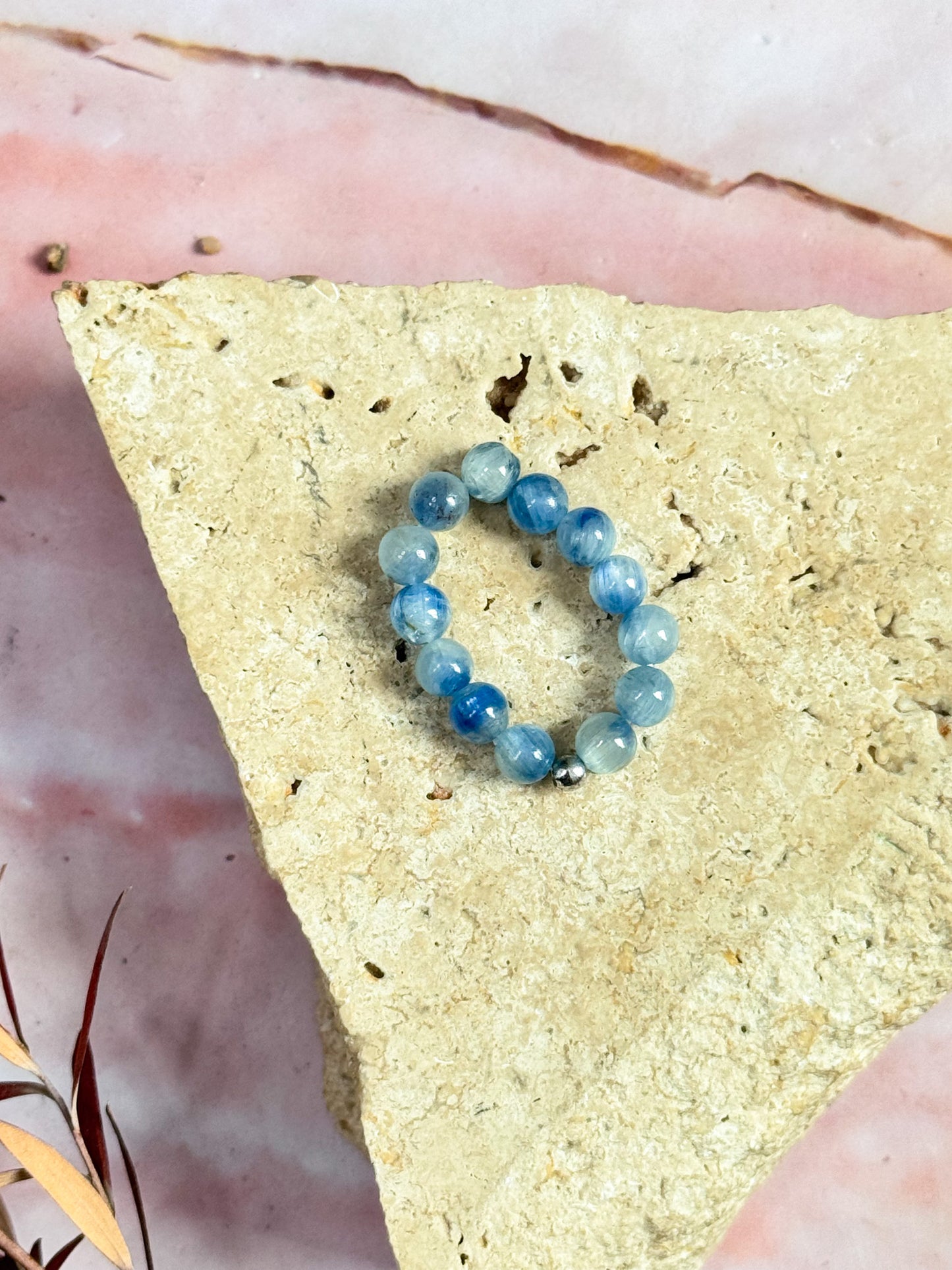 Crystal Anxiety Bead Rings