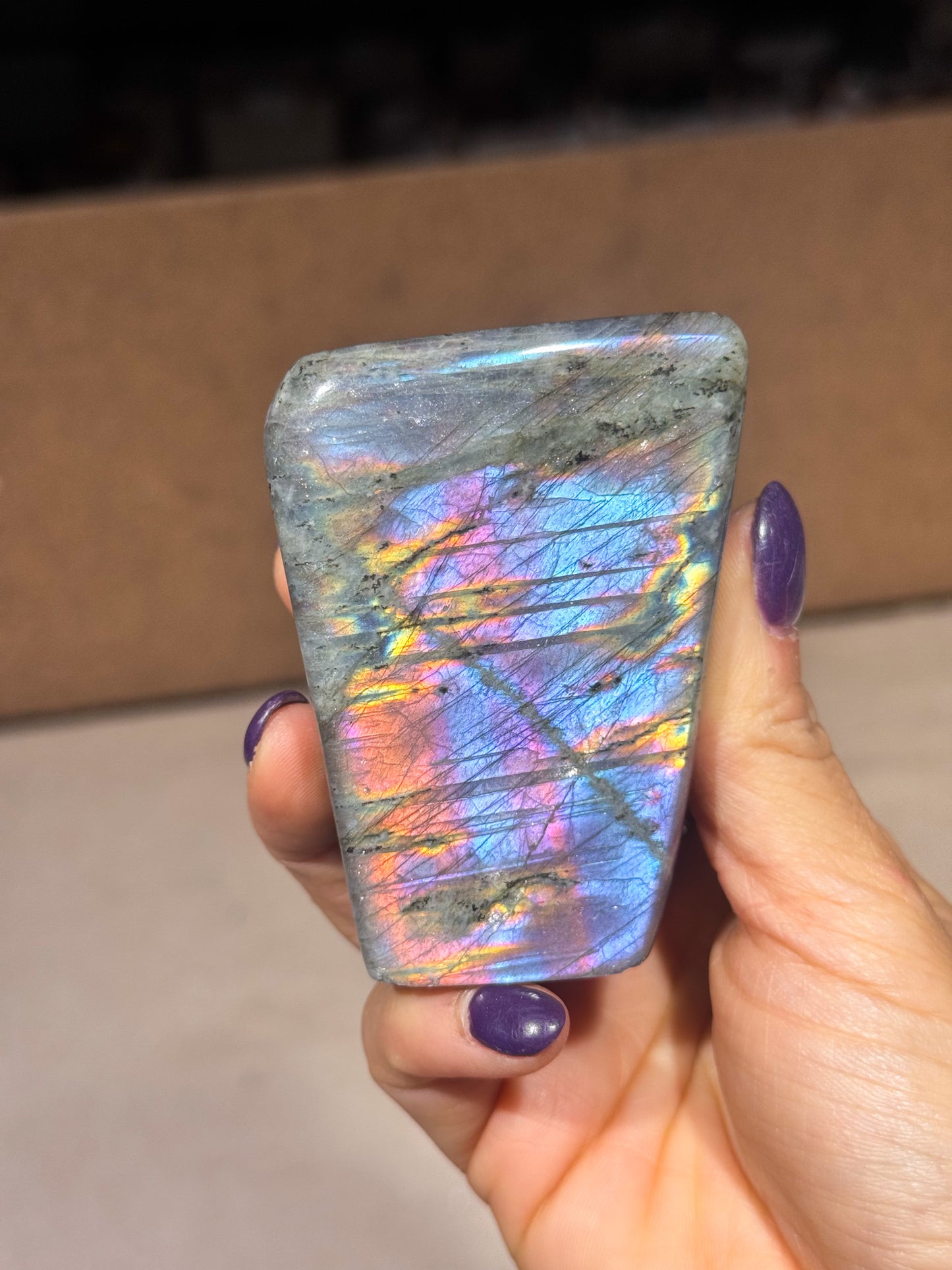Purple Labradorite Freeform
