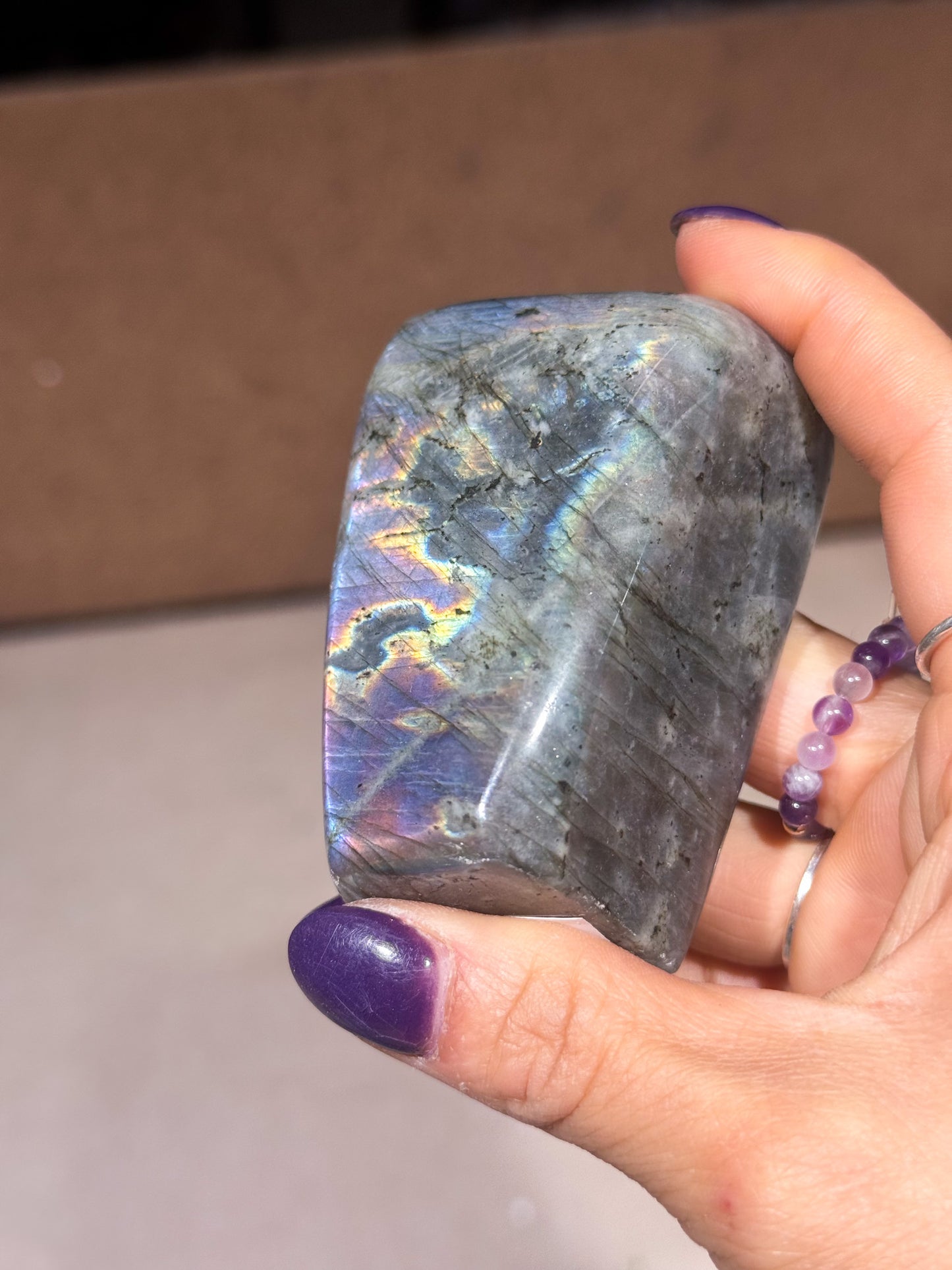 Purple Labradorite Freeform