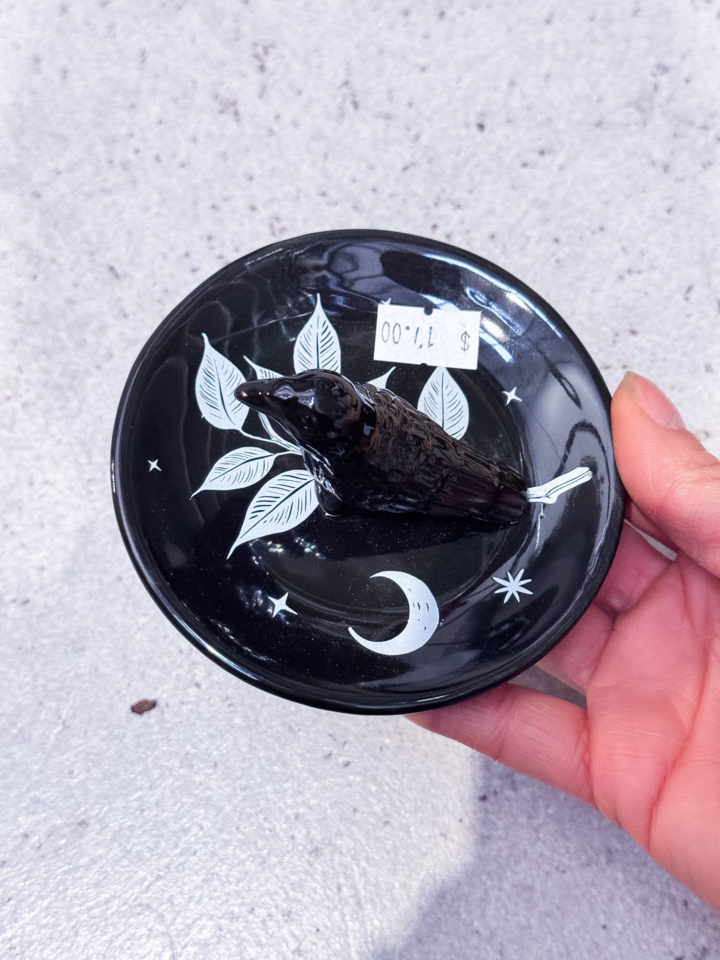Raven Trinket Dish