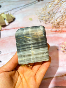Black Banded Calcite Freeform