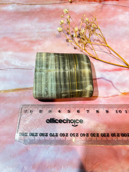 Black Banded Calcite Freeform