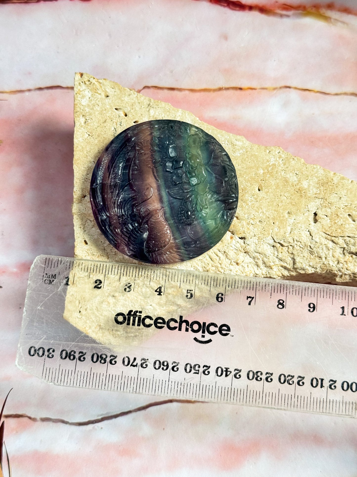 Fluorite Bird Carvings