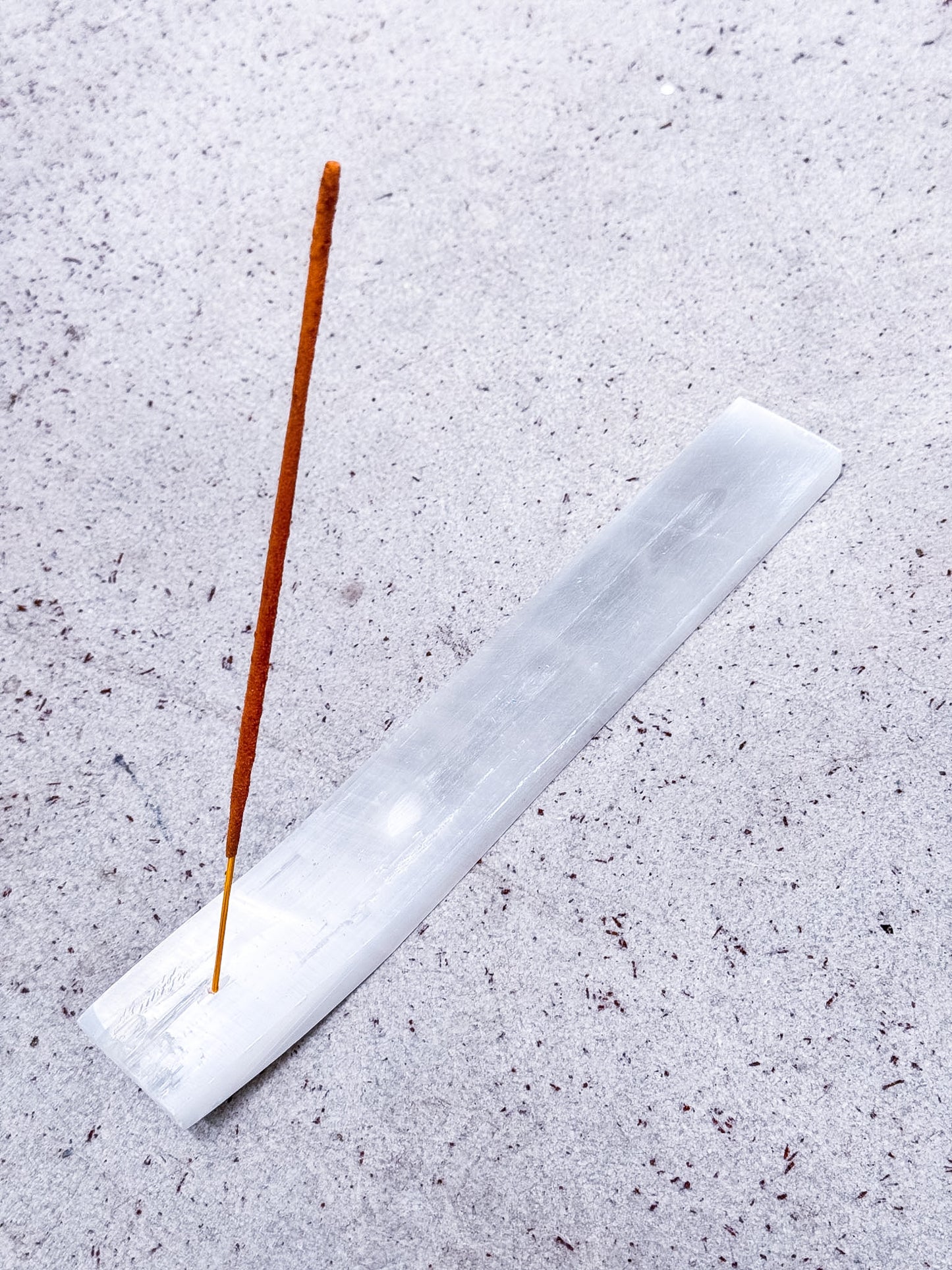 Selenite Incense Holder