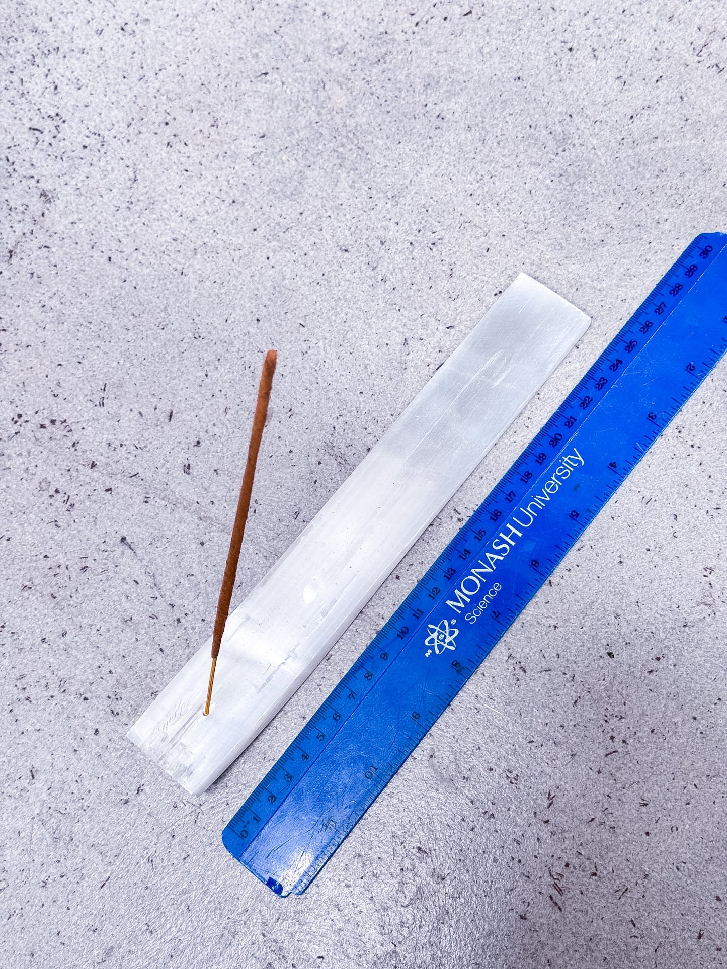 Selenite Incense Holder