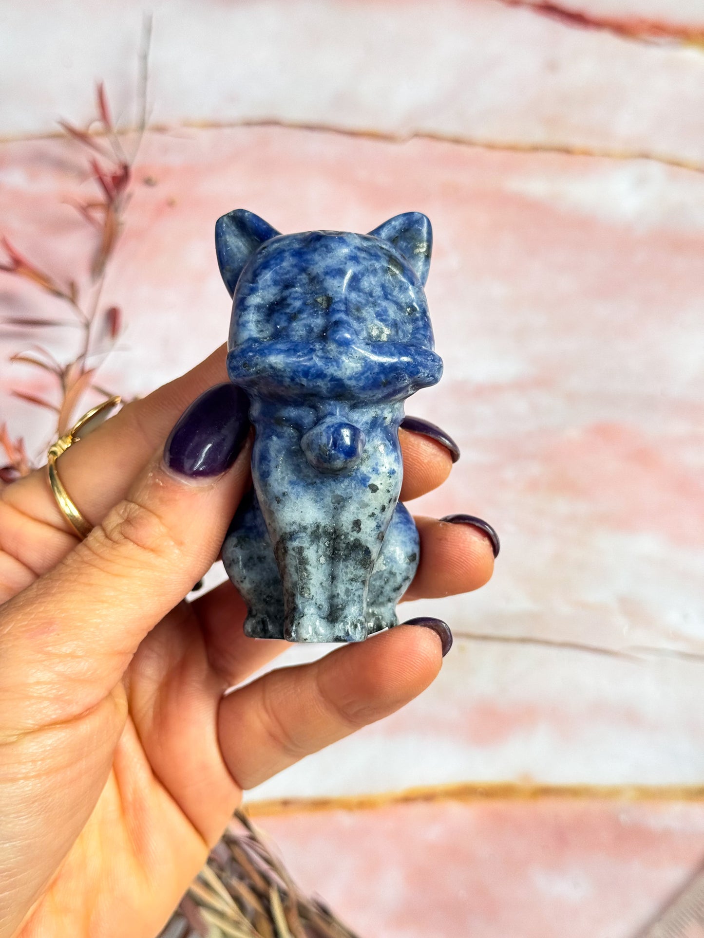 Crystal Cat Carvings