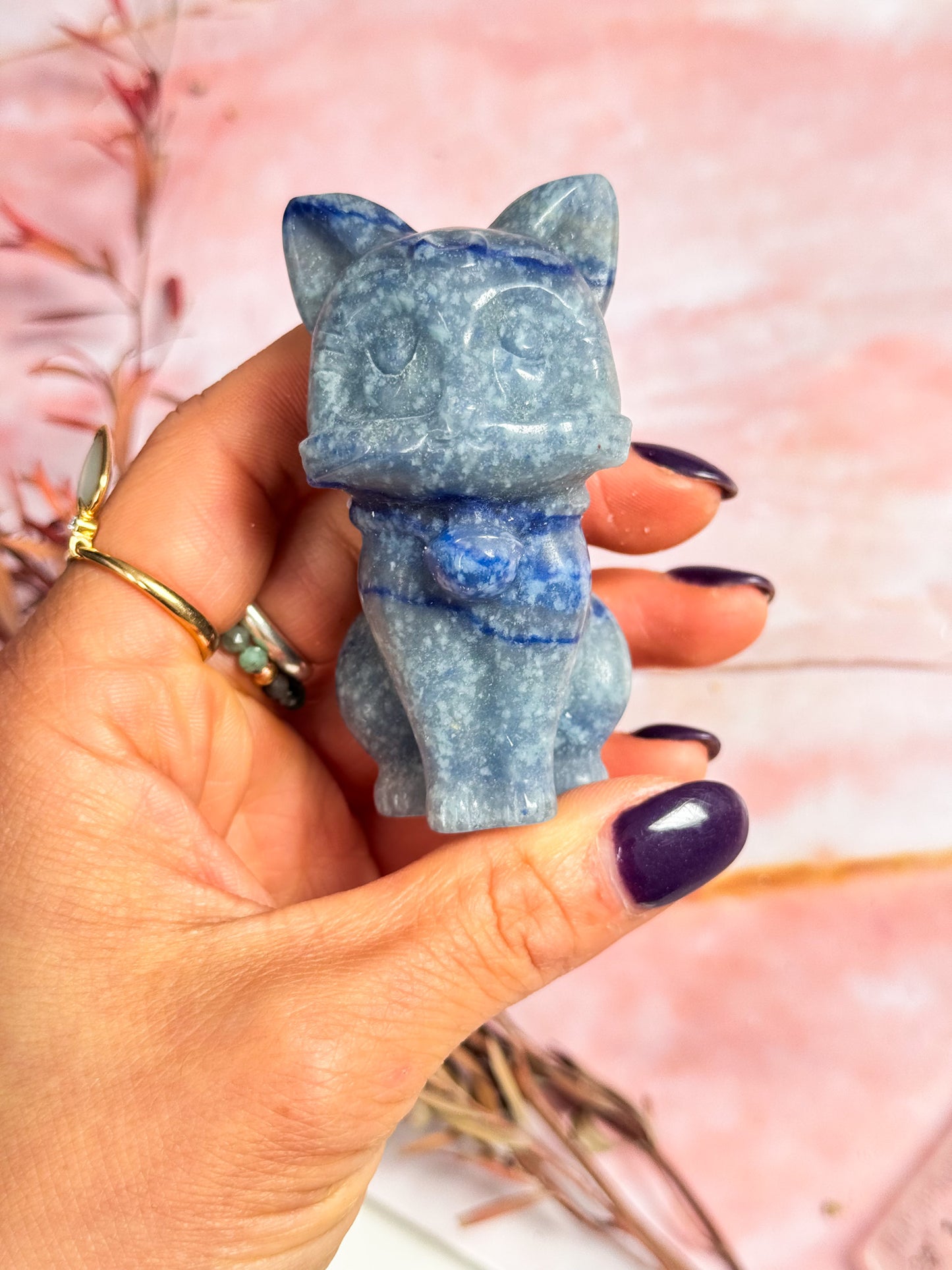 Crystal Cat Carvings