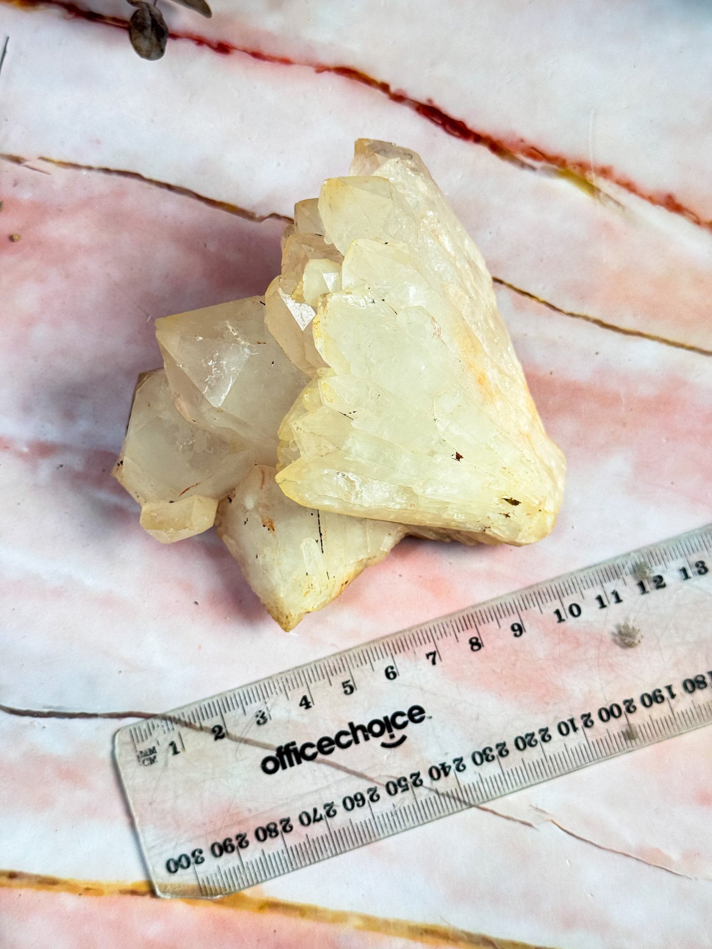 Tangerine Quartz Cluster