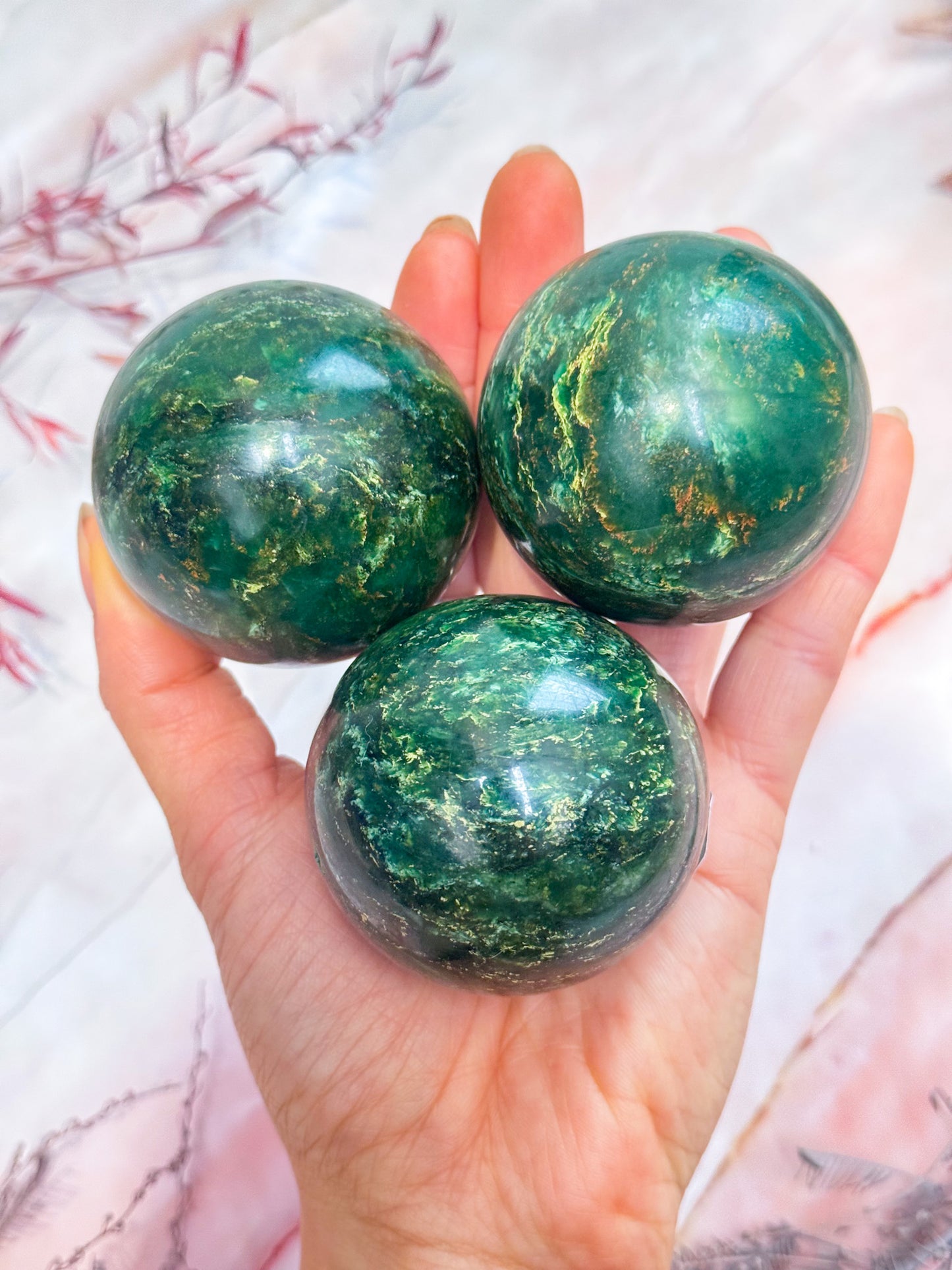 Variscite Spheres