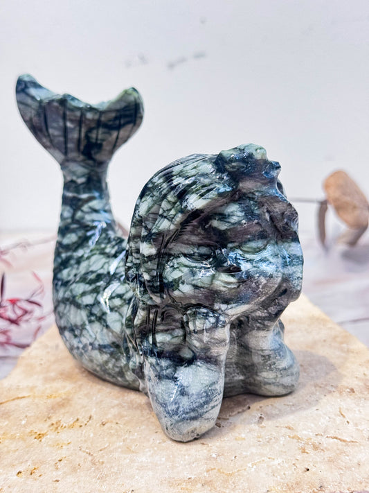 Serpentine Network Jasper Mermaid