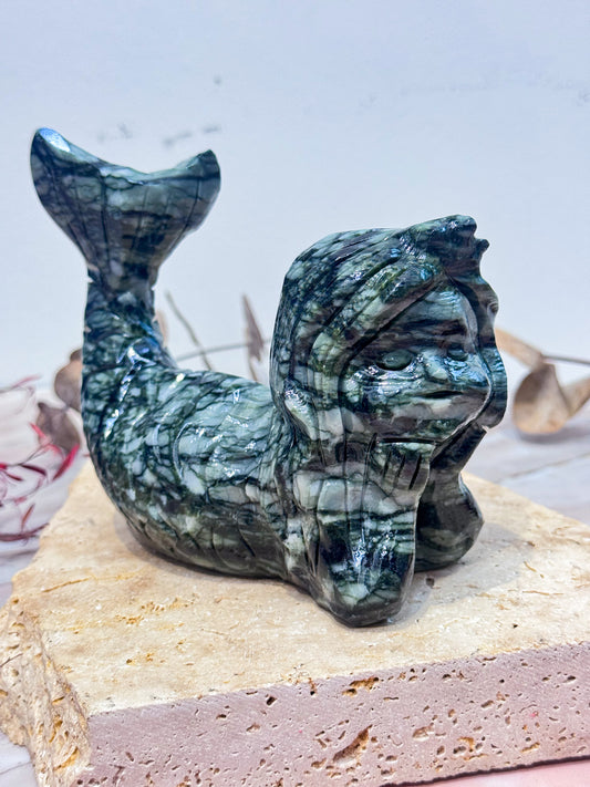 Serpentine Network Jasper Mermaid