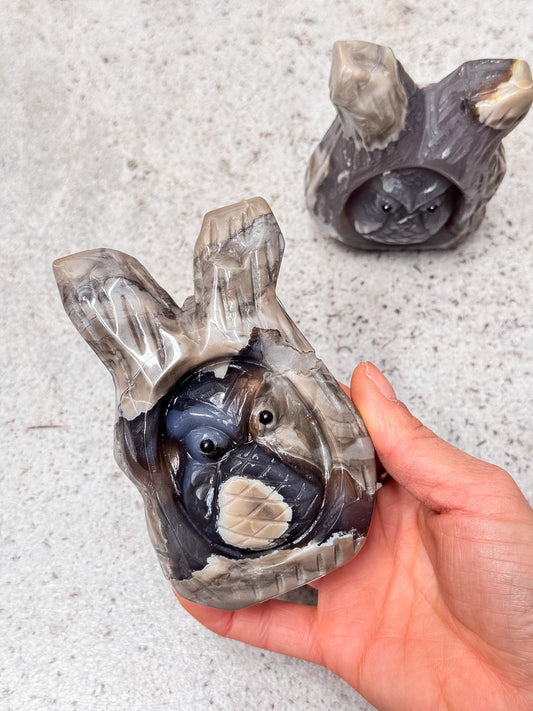 Volcanic Agate Owls