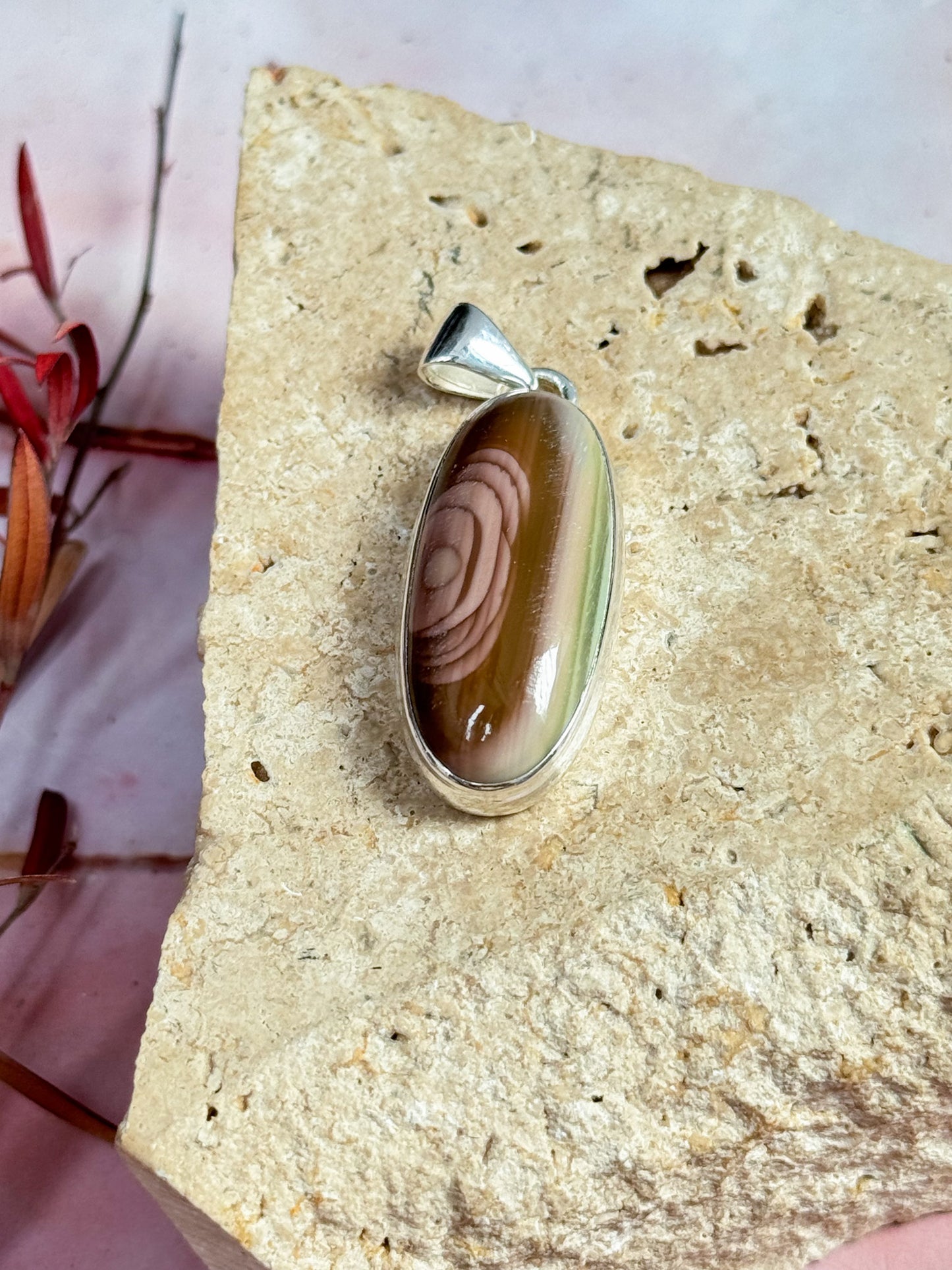 Imperial Jasper Pendant