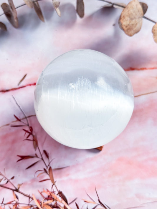 Selenite Sphere