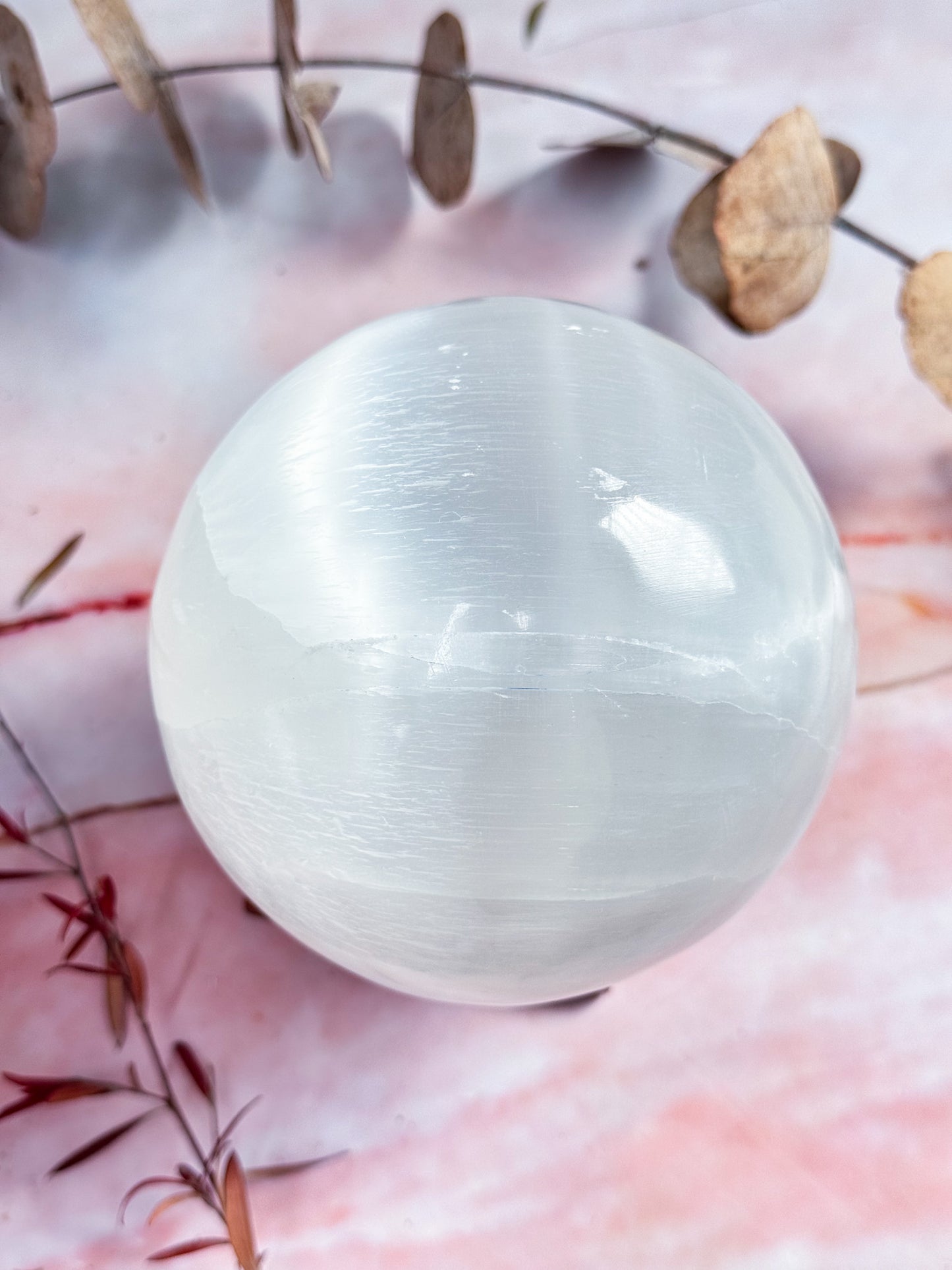 Selenite Sphere