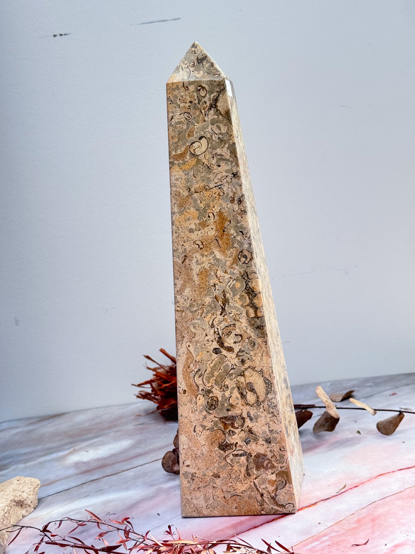 Large Fossil Stone Tower