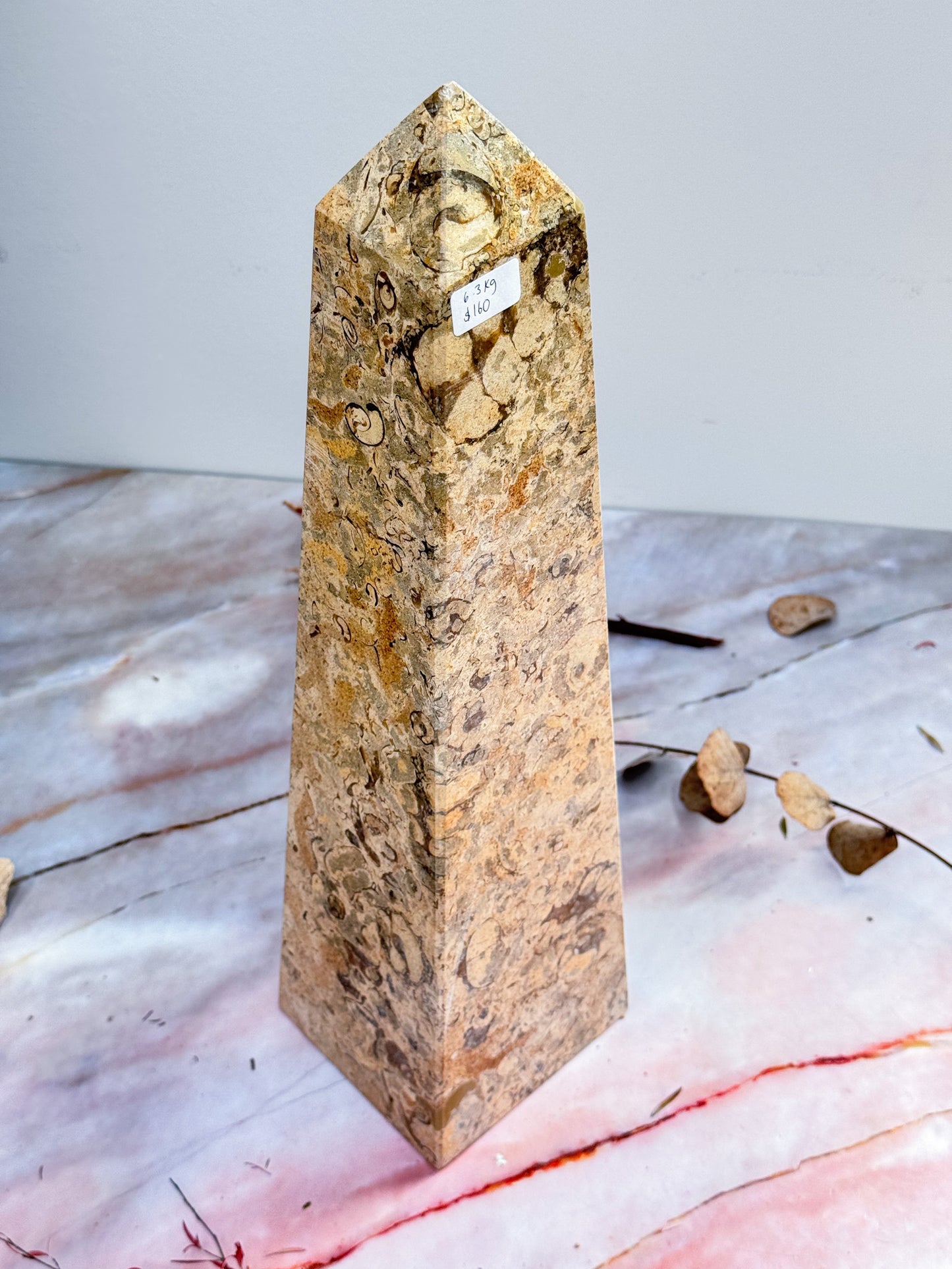 Large Fossil Stone Tower