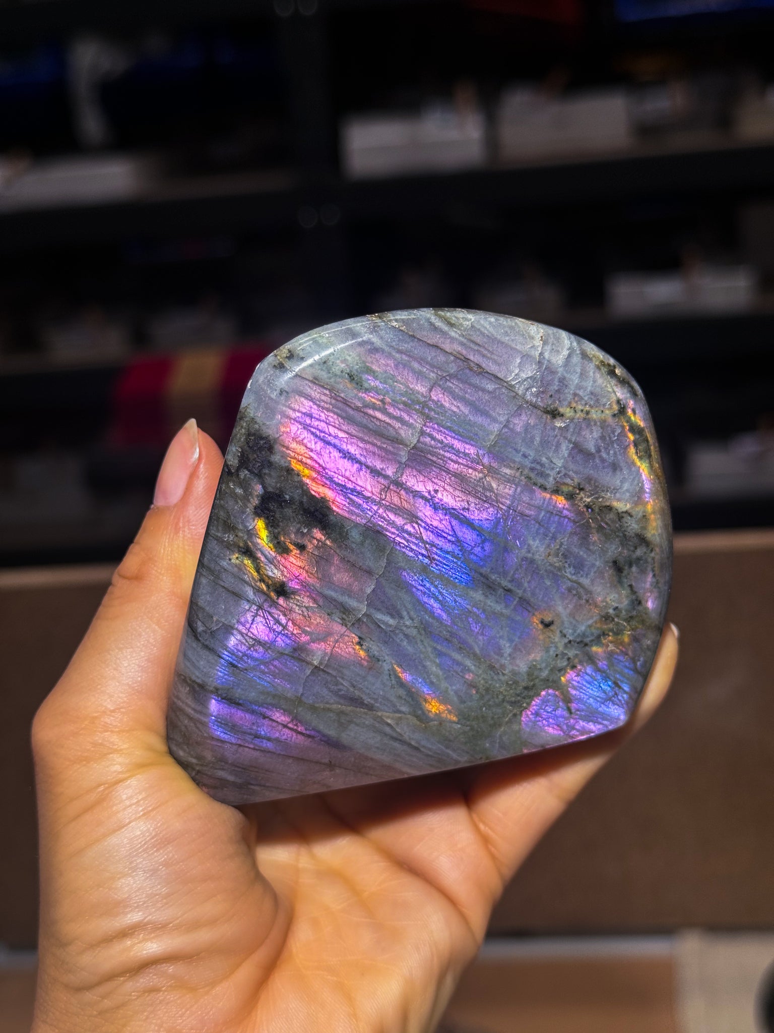 Purple Labradorite Freeform