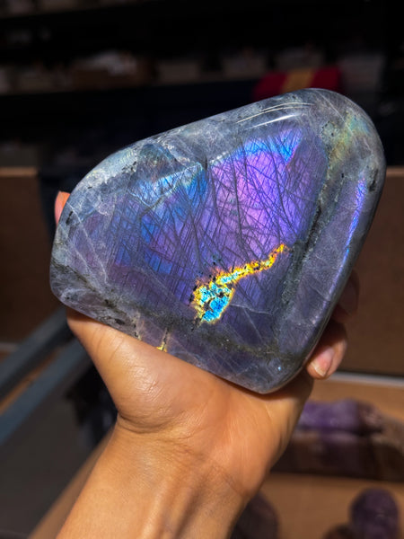 Purple Labradorite Freeform